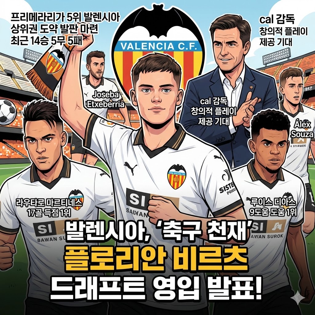 [발렌시아], 축구 천재 비르츠 전격 영입!